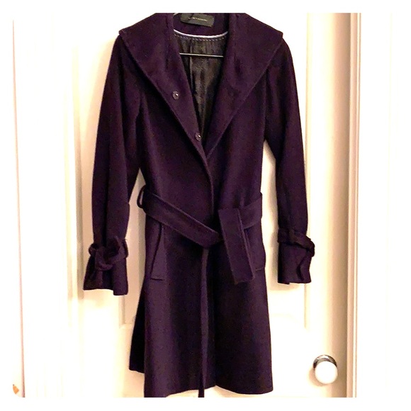 Elie Tahari Jackets & Blazers - Tahari wool coat plum